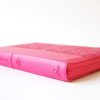Biblia Reina Valera 1960 letra grande. Símil piel fucsia, cremallera, índice, ma nual / Spanish Bible RVR 1960. Handy Size, Large Print, Leathersoft - Imagen 6